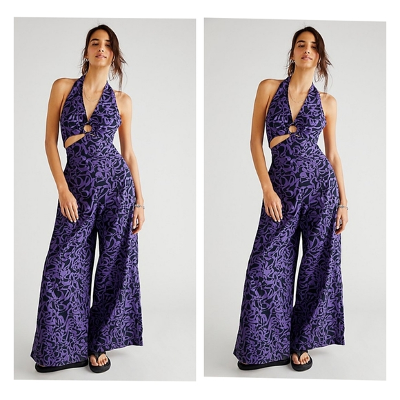 Free people Kira Jumpsuit size - Picture 1 of 4